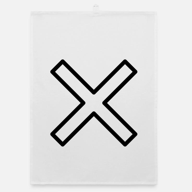 cross Organic dish towel