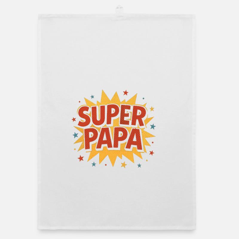 Super papa Comic Explosion Torchon bio