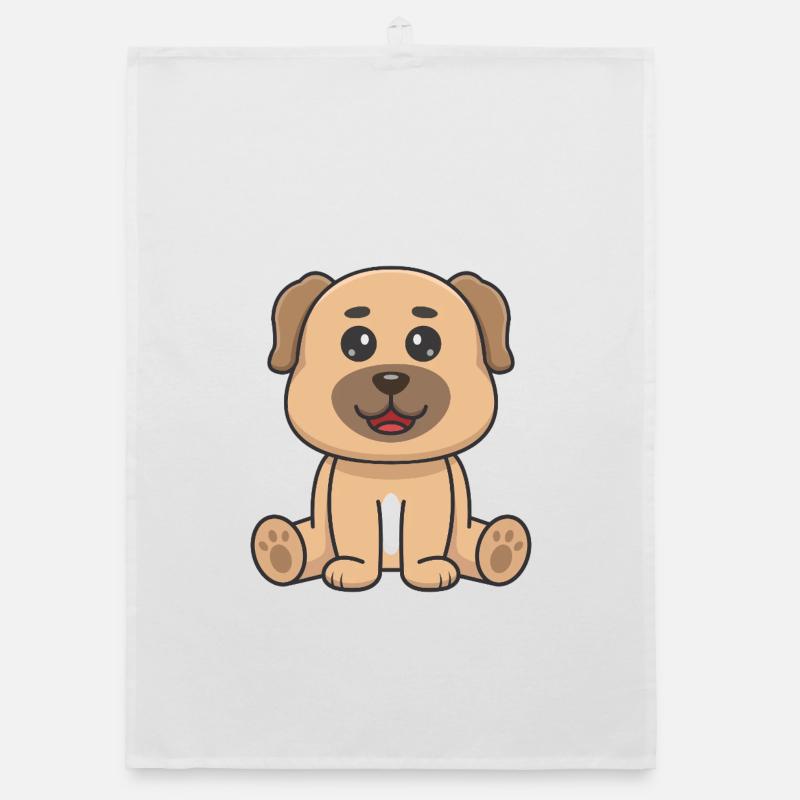 Chien mignon Torchon bio
