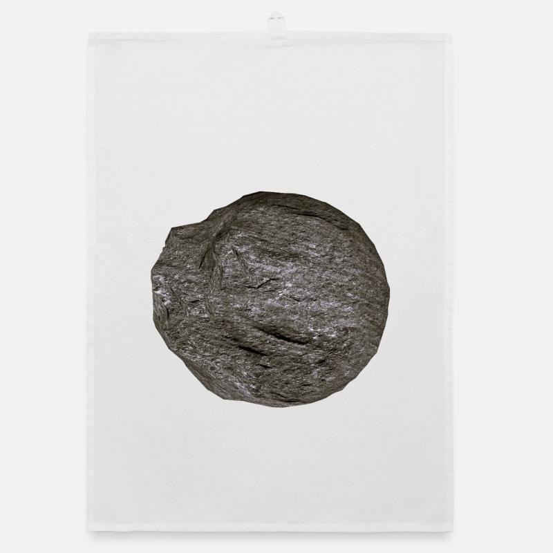 Texture de granit de boule de roche brute Torchon bio