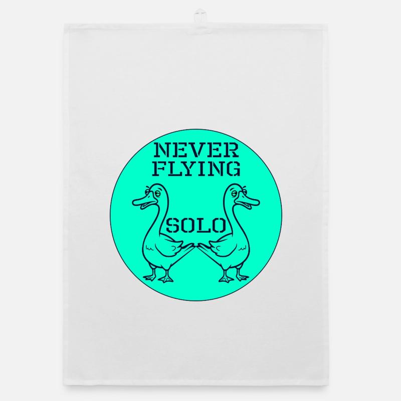 Gänse-Jagd Organic Geschirrtuch