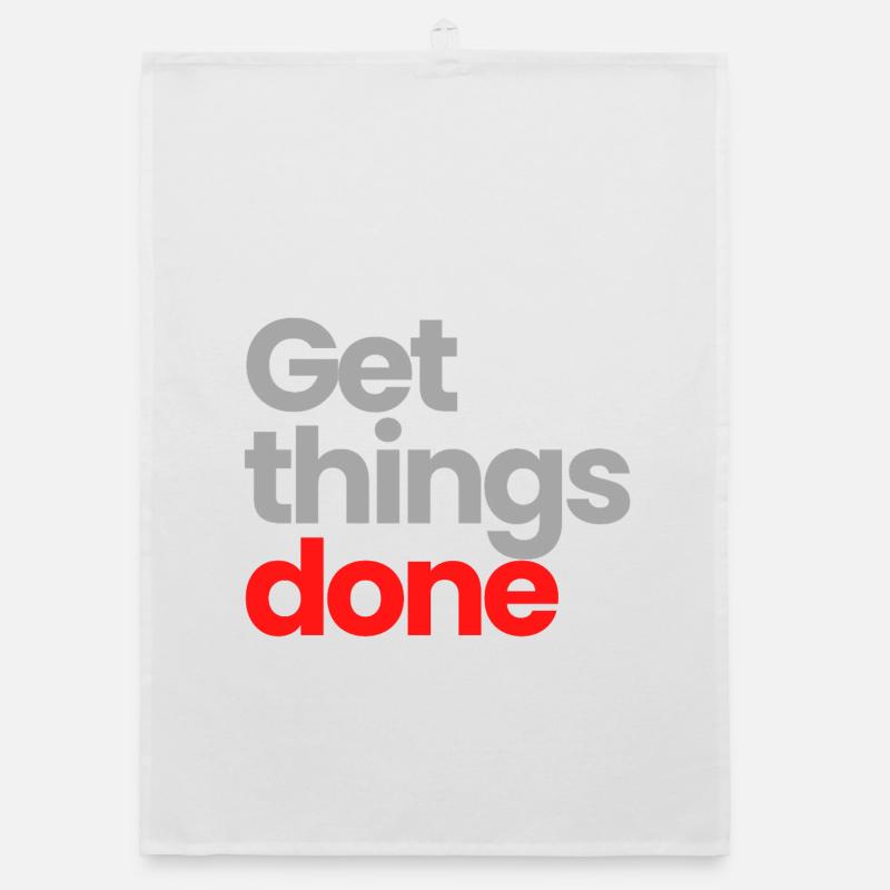 Get Things Done Organic dish towel