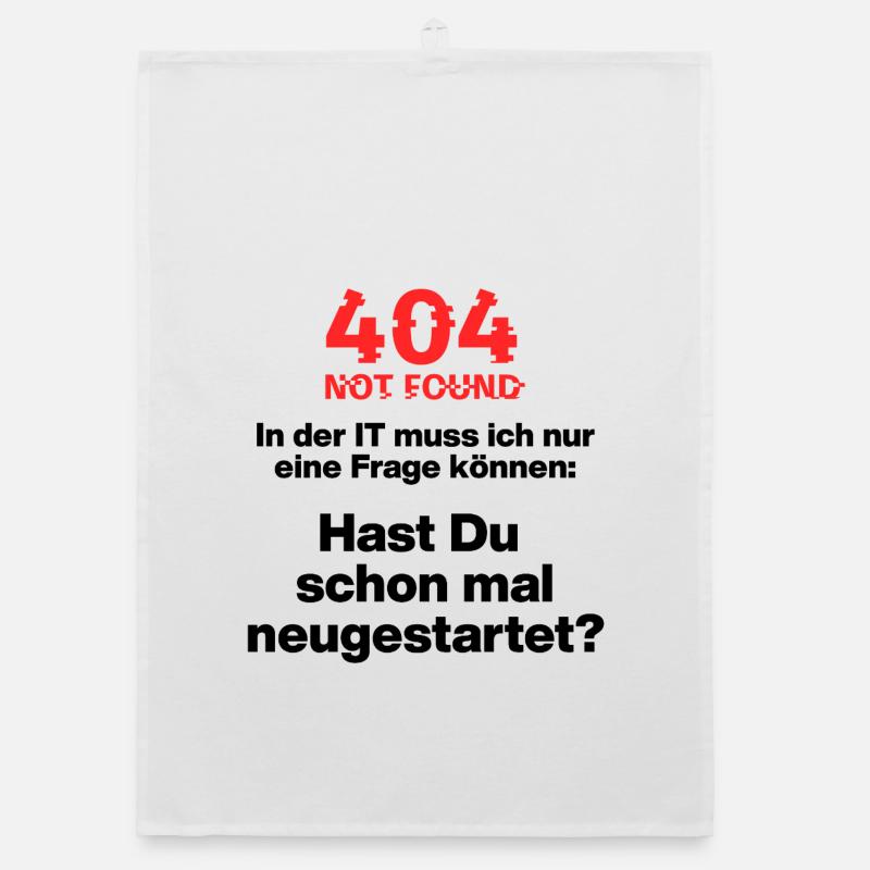 404 IT error, please restart, IT restart Organic dish towel