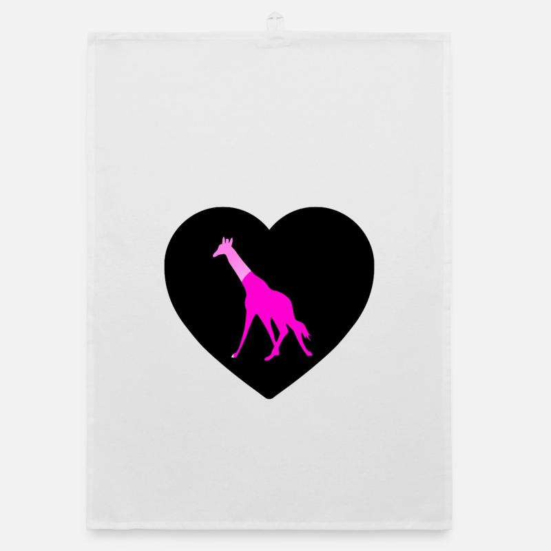 Giraffe Organic Geschirrtuch