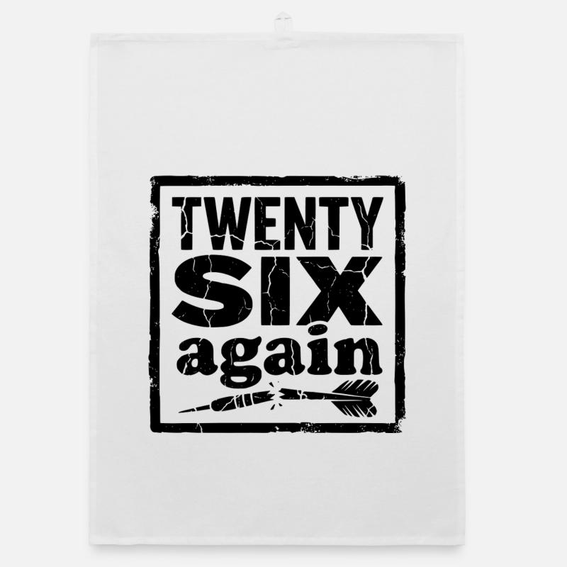 Le sac de fléchettes rate 26 points Torchon bio