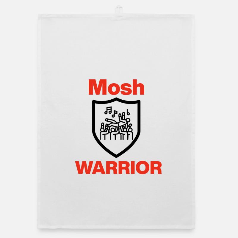 Mosh Warrior – Pit Legend! Organic dish towel