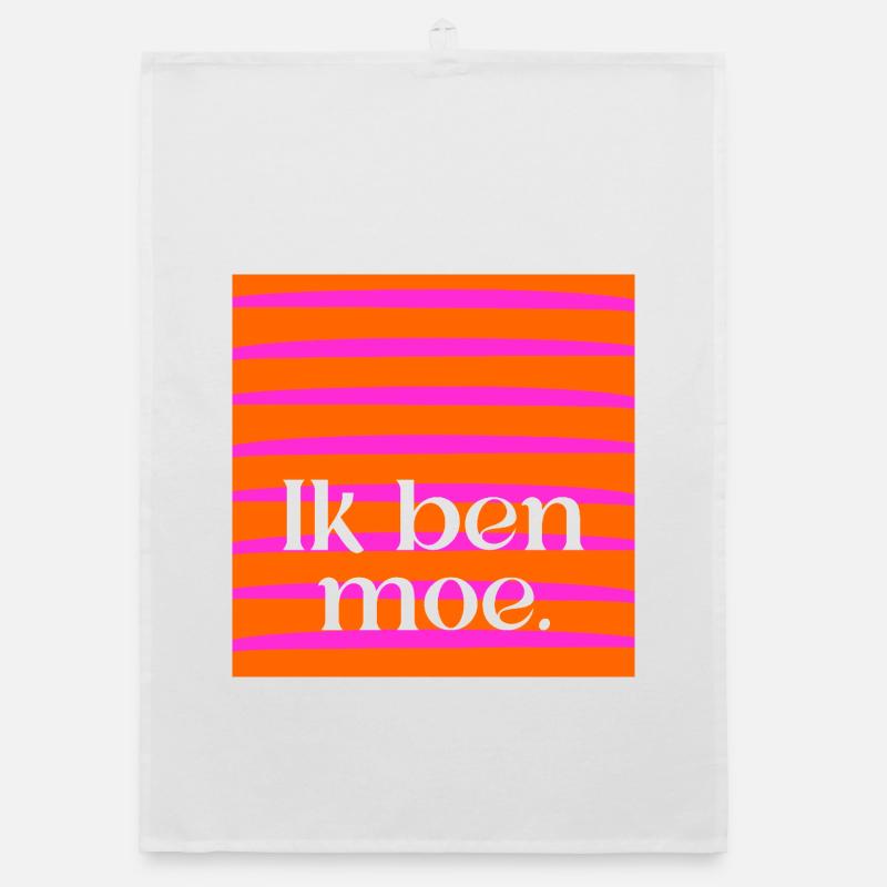 Ich bin müde Organic Geschirrtuch