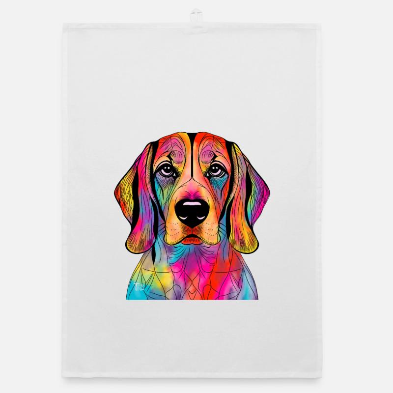 Beagle Organic Geschirrtuch