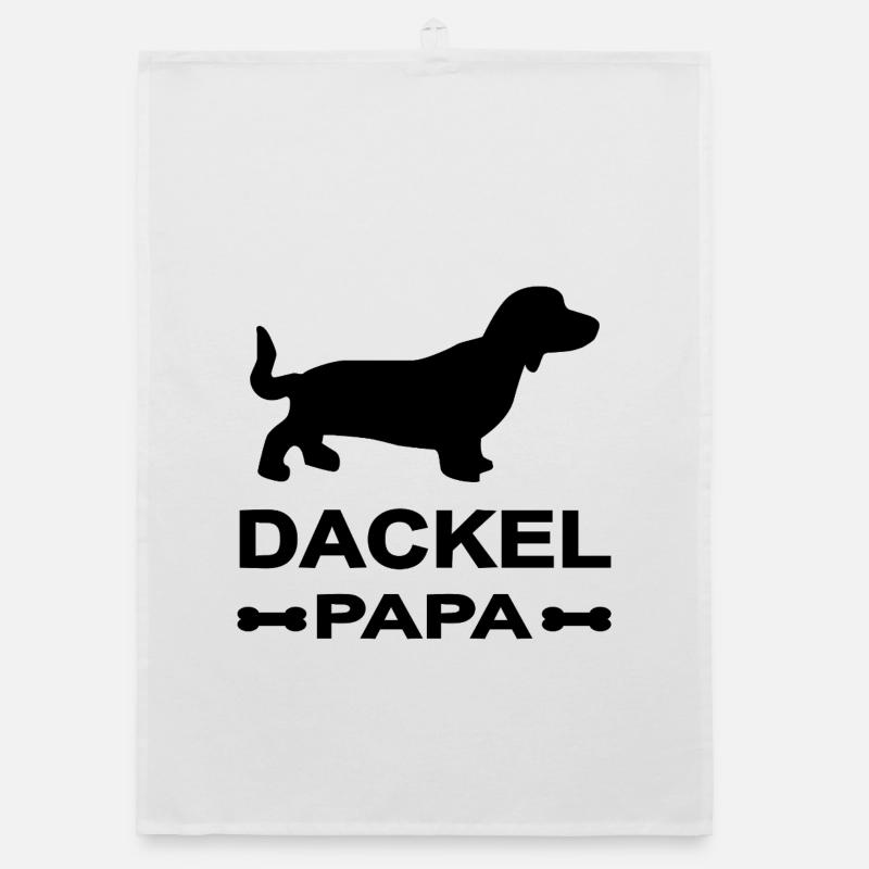 Dackel Organic Geschirrtuch