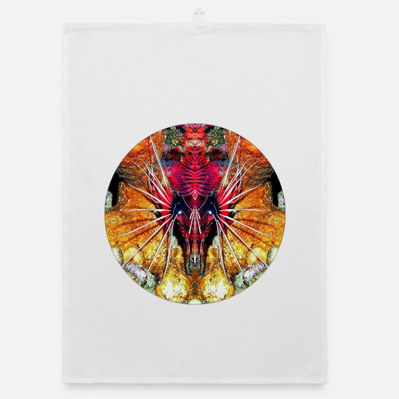 Créatures marines de la nature Torchon bio