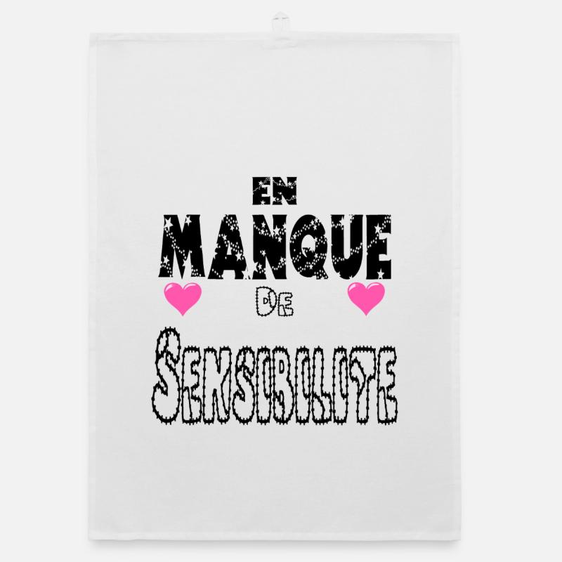 Lacking Sensitivity Organic dish towel