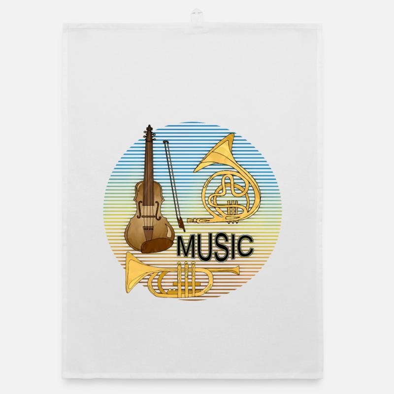 Instruments de musique Torchon bio