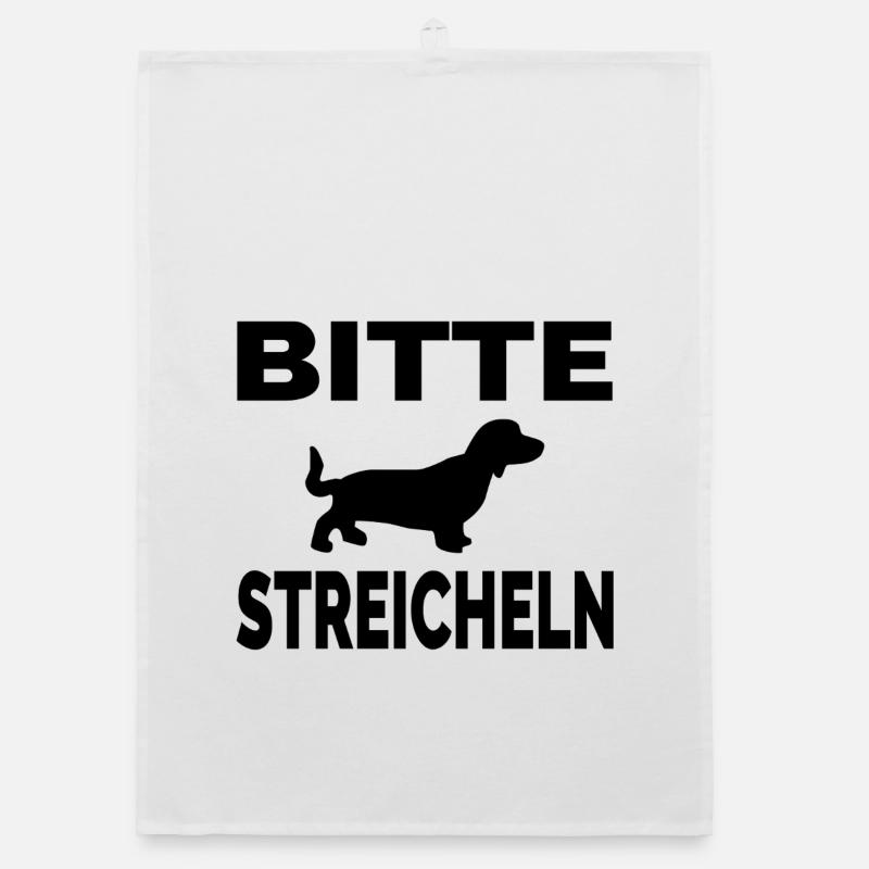 Dackel Organic Geschirrtuch