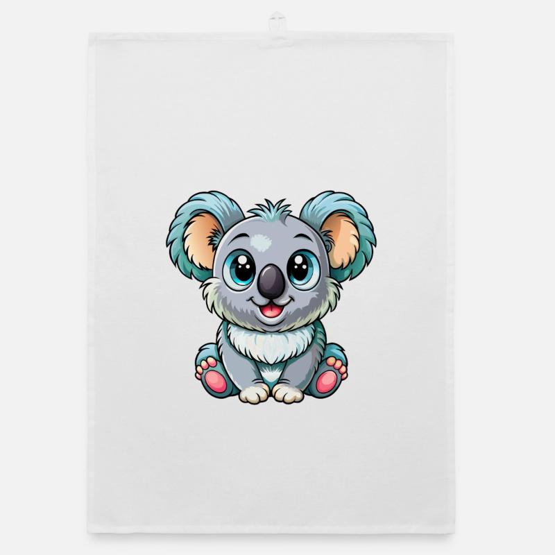 Bébé koala Torchon bio