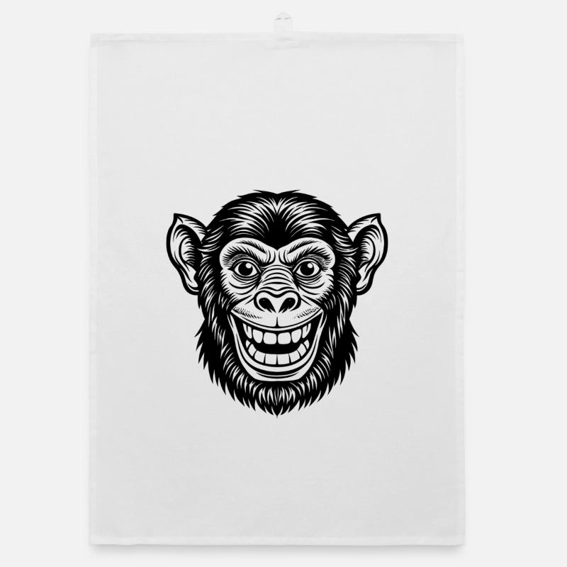 Monkey head Organic dish towel