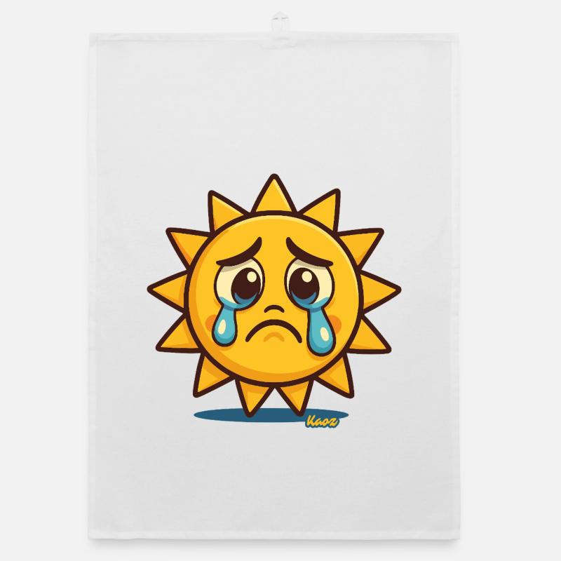 Weeping suns Organic dish towel