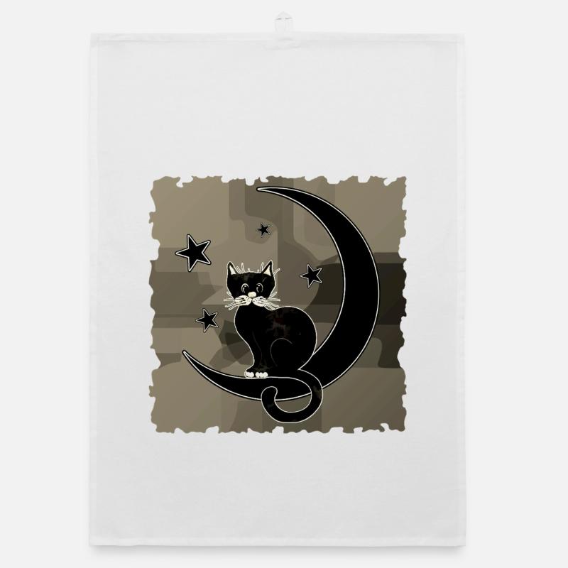 Katze Organic Geschirrtuch