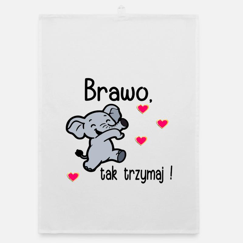 Bravo, mach weiter so. Organic Geschirrtuch