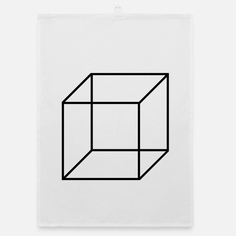Cube Square Organic dish towel