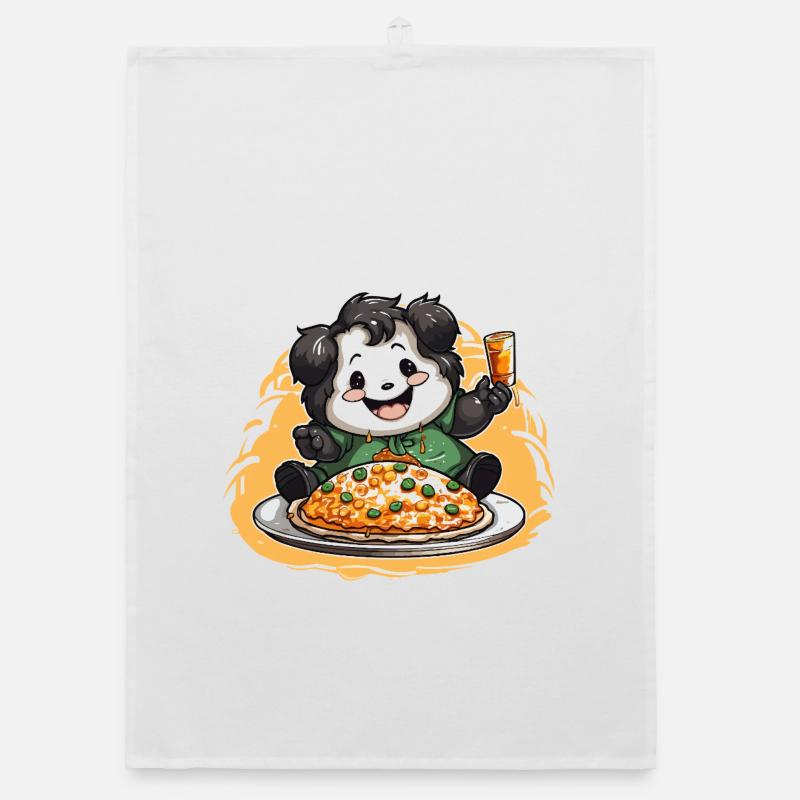 Célébration du Pizza Panda Torchon bio