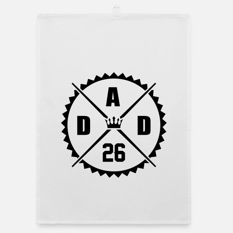 Dad 26 Organic Geschirrtuch