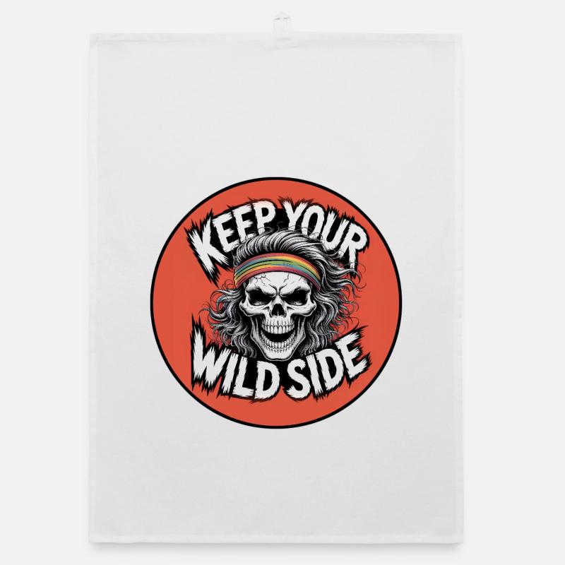 Keep your wild side Organic dish towel