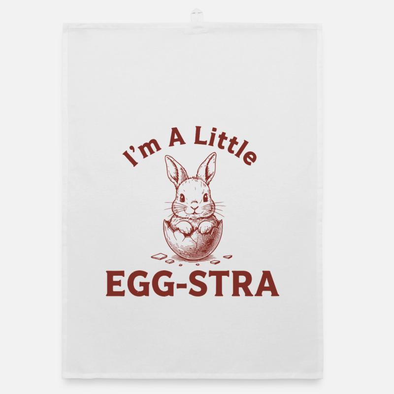 Egg-STRA Bunny Tee Organic Geschirrtuch