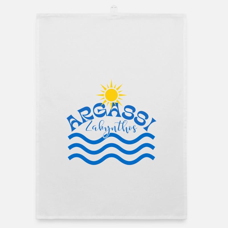 Argassi Zakynthos Sun Waves Organic dish towel