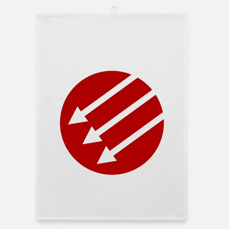 Iron Front / Eiserne Front / Järnfronten Organic dish towel