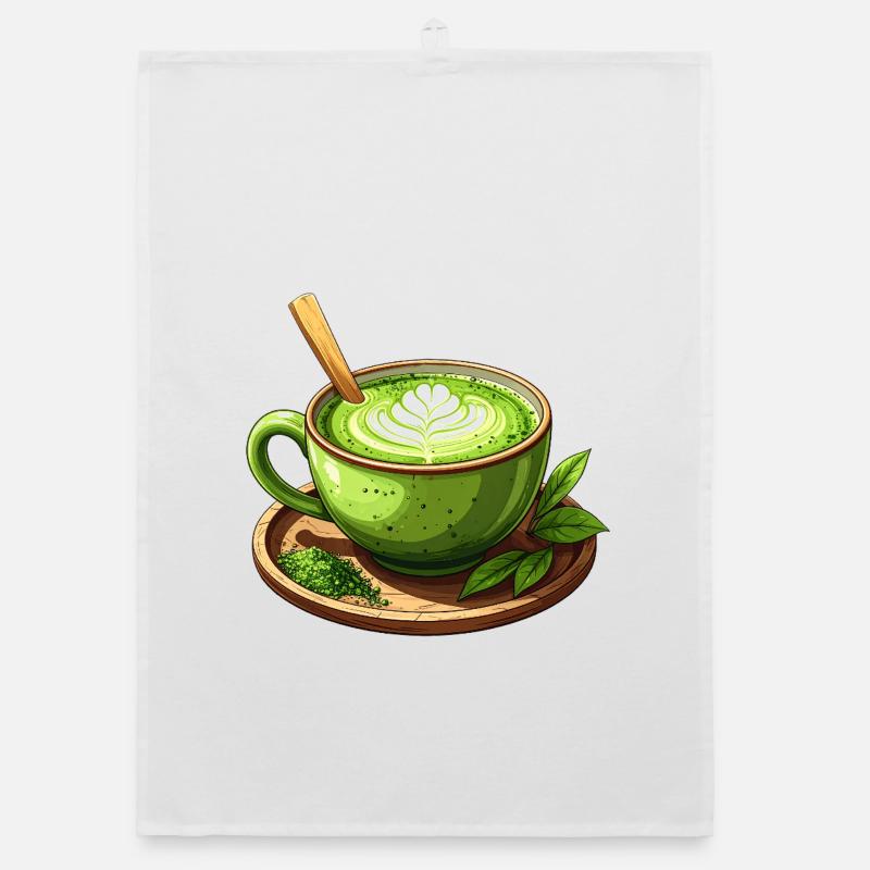 Matcha Tee Organic Geschirrtuch