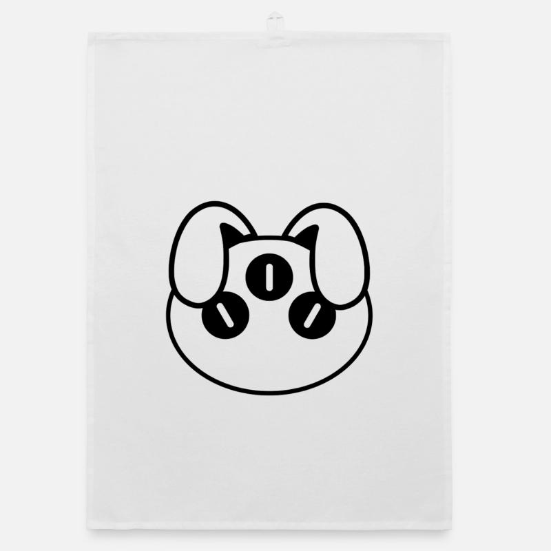 Plush: Aliny (Head) Organic dish towel