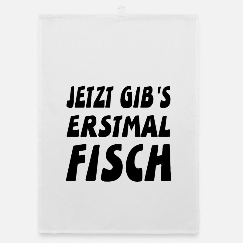 Fish Organic dish towel