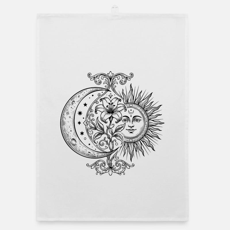 Spring Equinox Organic dish towel