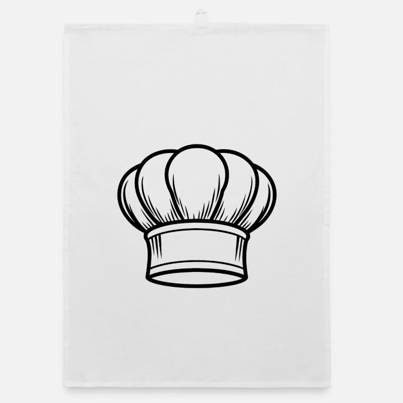 Chef hat Organic dish towel