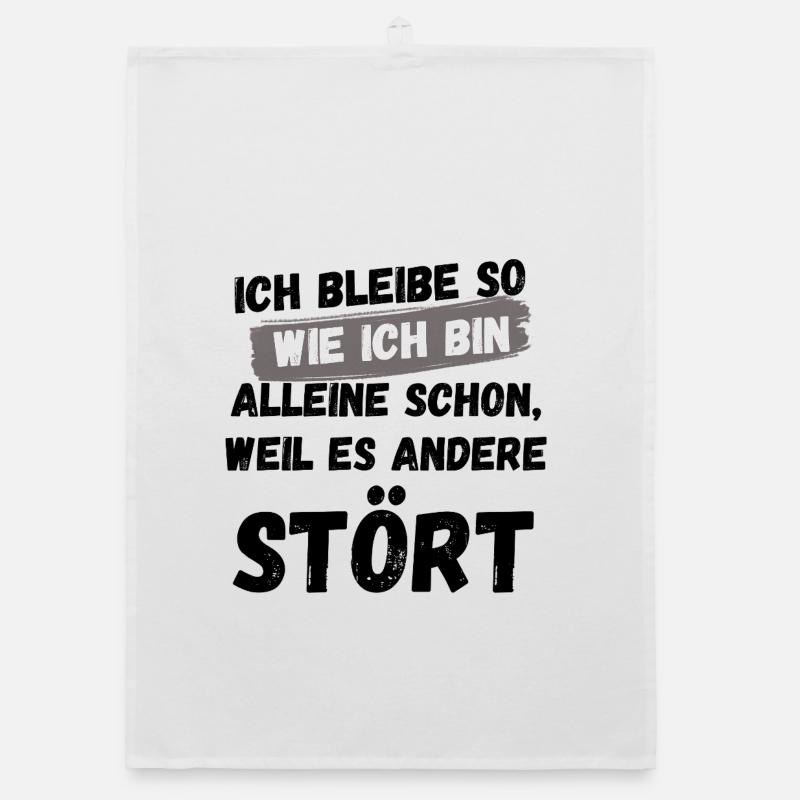 I STAY LIKE THIS, SARCASM, FUNNY, OFFICE, WORK Organic dish towel