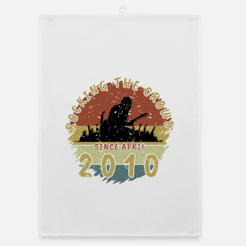 16th Birthday Rocking the crowd GIT 04/2010 Organic dish towel