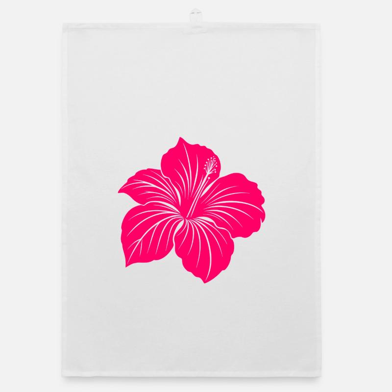 Fleur d’hibiscus Torchon bio