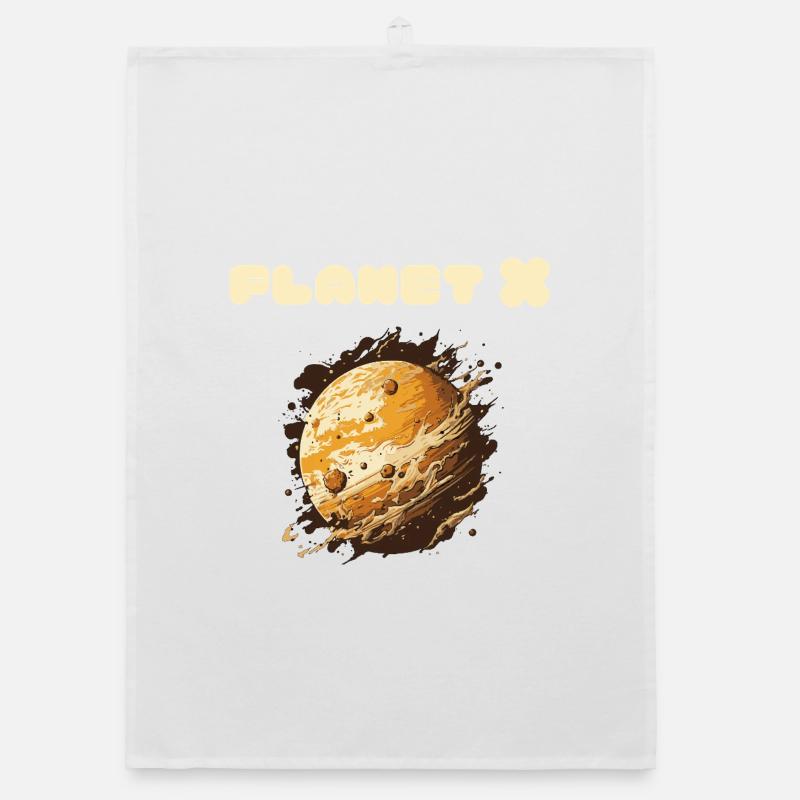 Planet X Planet 9 Organic Geschirrtuch