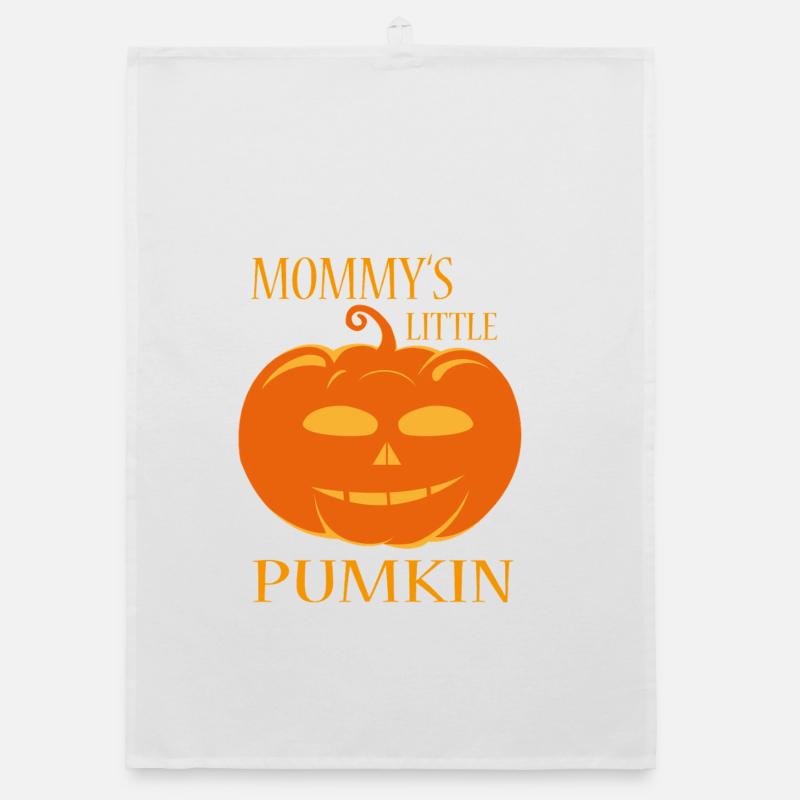 Halloween - Zombie - Horror - Pumpkin Organic dish towel