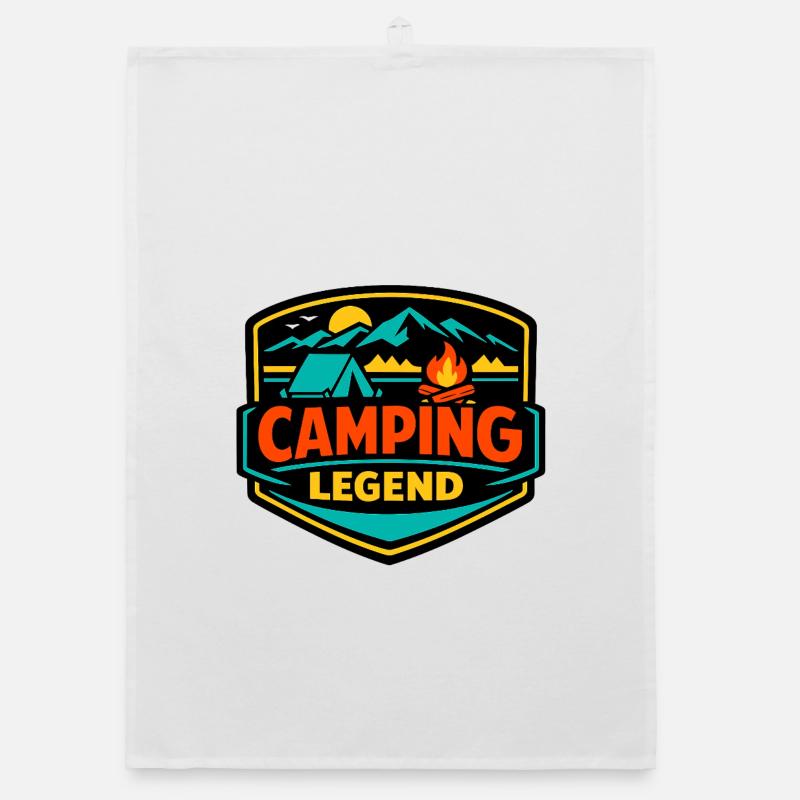 Camping Legend Shield Organic dish towel