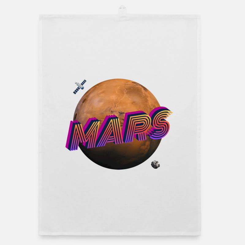 Mars - Outer Space Series Organic dish towel