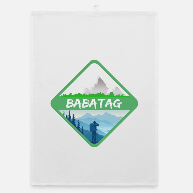 Babatag as Mountains Organic dish towel
