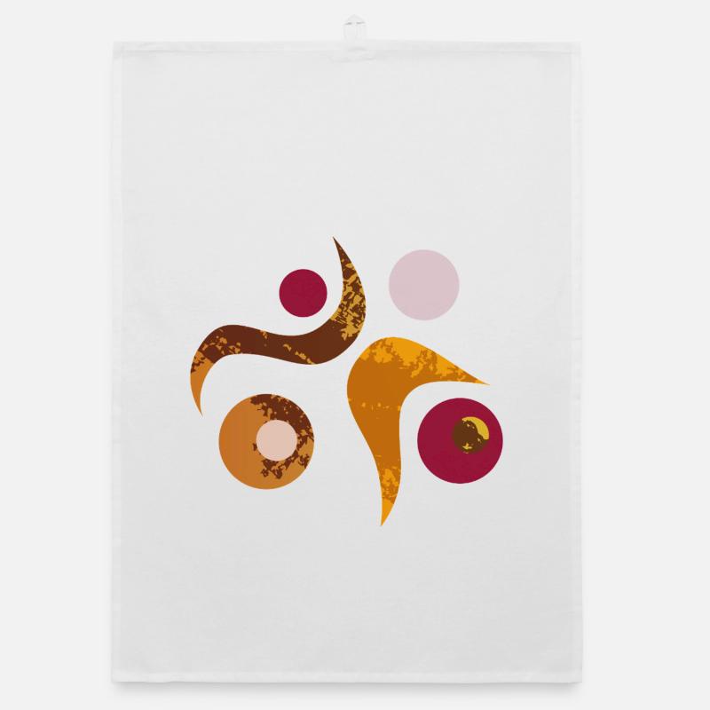 yoga-design_49 - Organic Geschirrtuch - Weiß