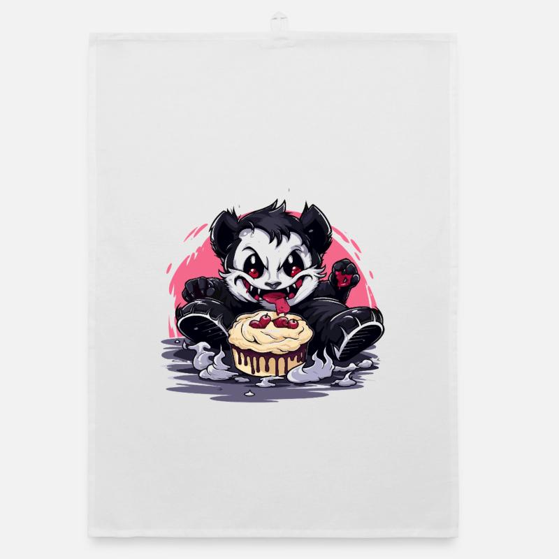 Husky Cake Chaos Organic dish towel
