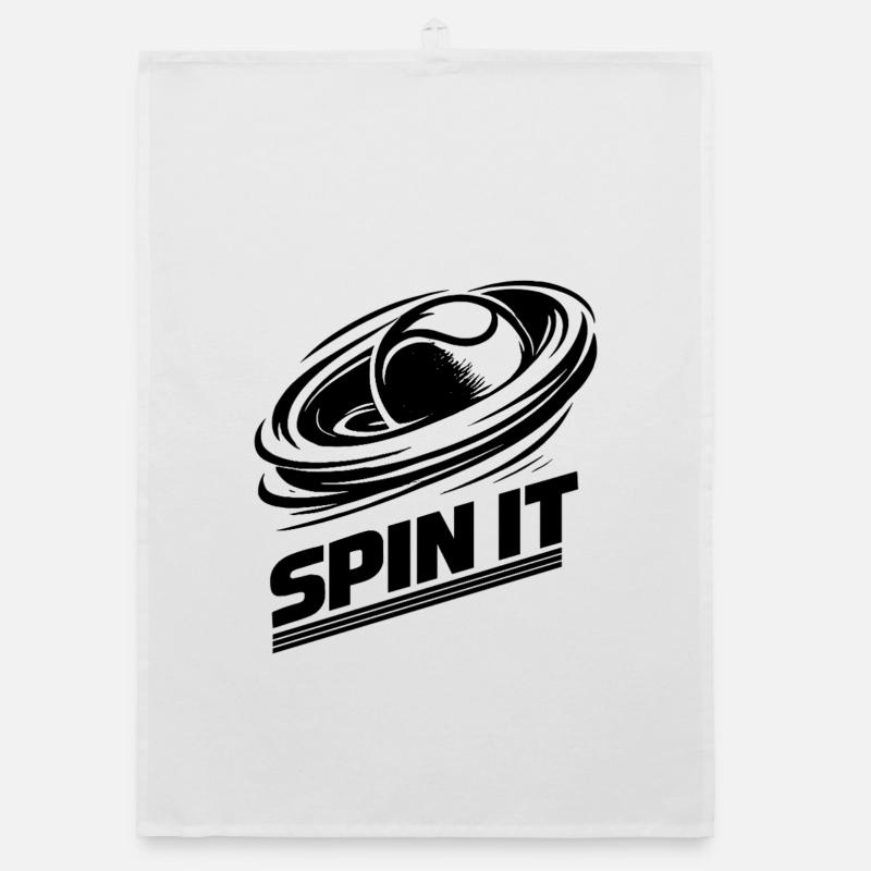Padel Spin It Sport Leidenschaft Performance Organic Geschirrtuch
