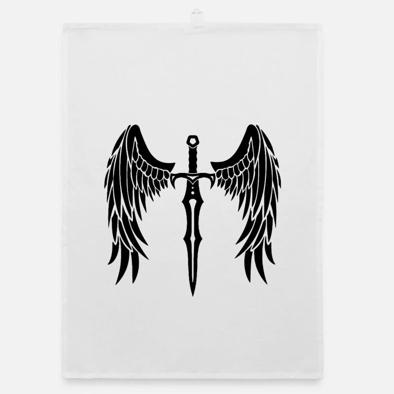 épée ailée noire Torchon bio