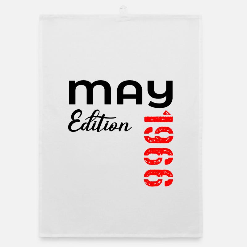 60th Birthday May 1966 Organic dish towel
