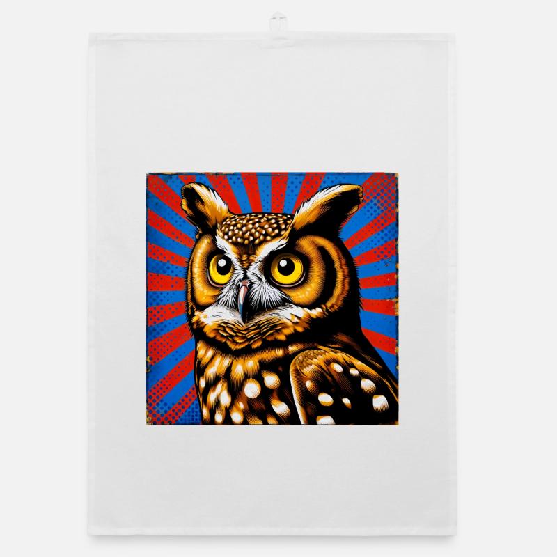 Eule Organic Geschirrtuch