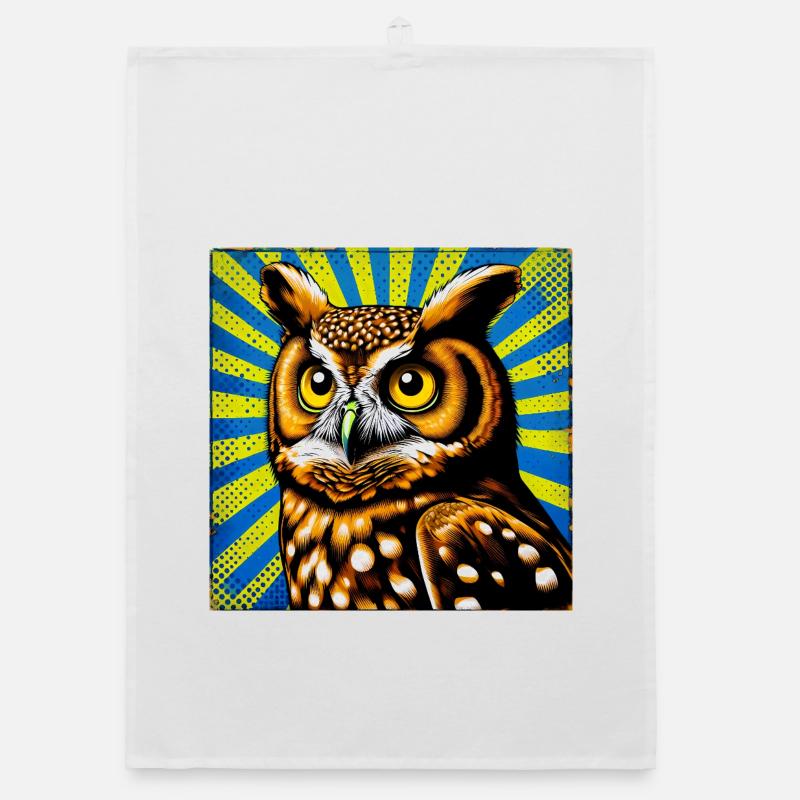 Eule Organic Geschirrtuch