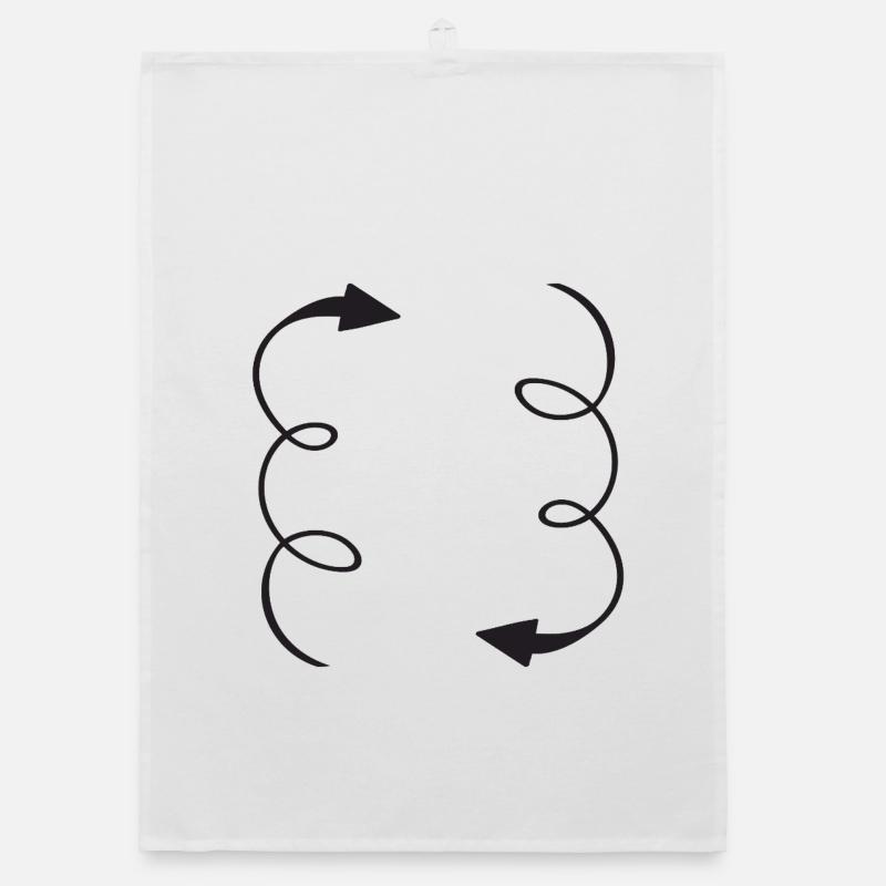 Flèches de circulation Torchon bio